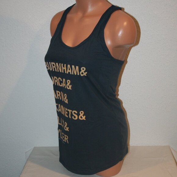 Star Trek Discovery Burnham Lorca Tank Top Racerback Blue Medium Chest: 32" New - Picture 2 of 9